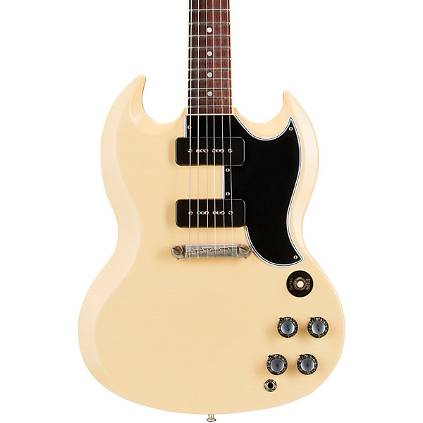 Gibson Custom Murphy Lab 1963 SG Special Reissue Lightning Bar Ultra Light Aged Electric Guitar Classic White