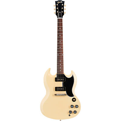 Gibson Custom Murphy Lab 1963 Sg Special Reissue Lightning Bar Ultra Light Aged Electric Guitar Classic White for sale