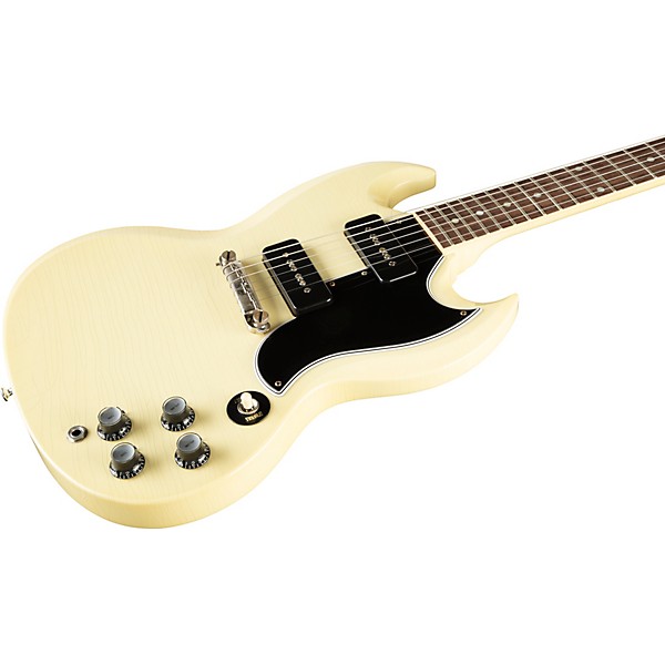 Gibson Custom Murphy Lab 1963 SG Special Reissue Lightning Bar Ultra Light Aged Electric Guitar Classic White