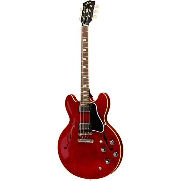 Gibson Custom Murphy Lab 1964 ES-335 Reissue Ultra Light Aged Semi-Hollow Electric Guitar Cherry