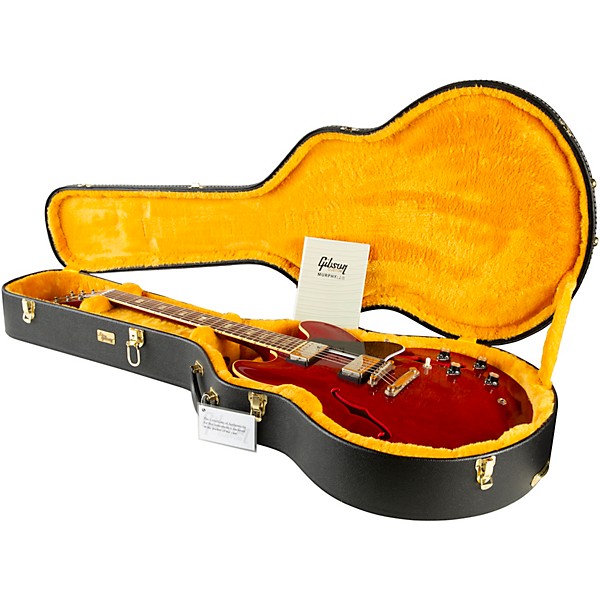 Gibson Custom Murphy Lab 1964 ES-335 Reissue Ultra Light Aged Semi-Hollow Electric Guitar Cherry