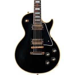 Gibson Custom Murphy Lab 1968 Les Paul Custom Reissue Ultra Light Aged Electric Guitar Ebony