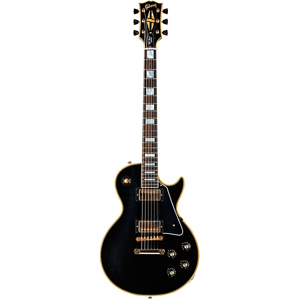 Gibson Custom Murphy Lab 1968 Les Paul Custom Reissue Ultra Light Aged Electric Guitar Ebony