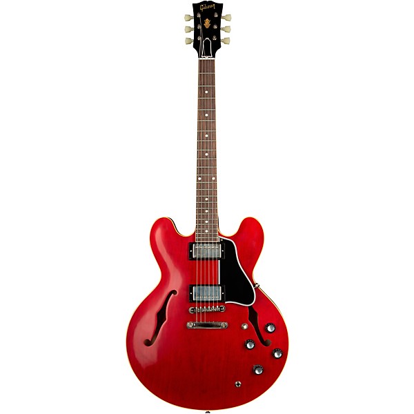 Gibson Custom Murphy Lab 1961 ES-335 Reissue Ultra Light Aged Semi-Hollow Electric Guitar Cherry