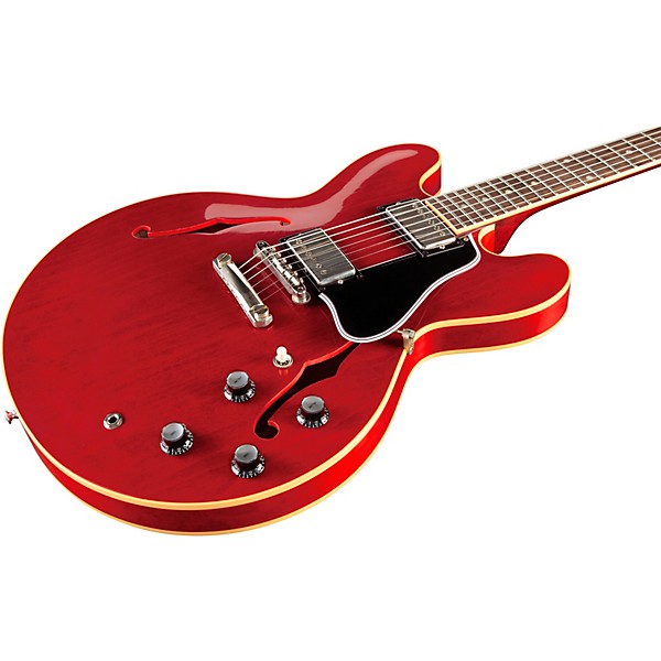 Gibson Custom Murphy Lab 1961 ES-335 Reissue Ultra Light Aged Semi-Hollow Electric Guitar Cherry