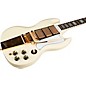 Gibson Custom Murphy Lab 1963 Les Paul SG Custom Reissue 3-Pickup With Maestro Ultra Light Aged Electric Guitar Classic White