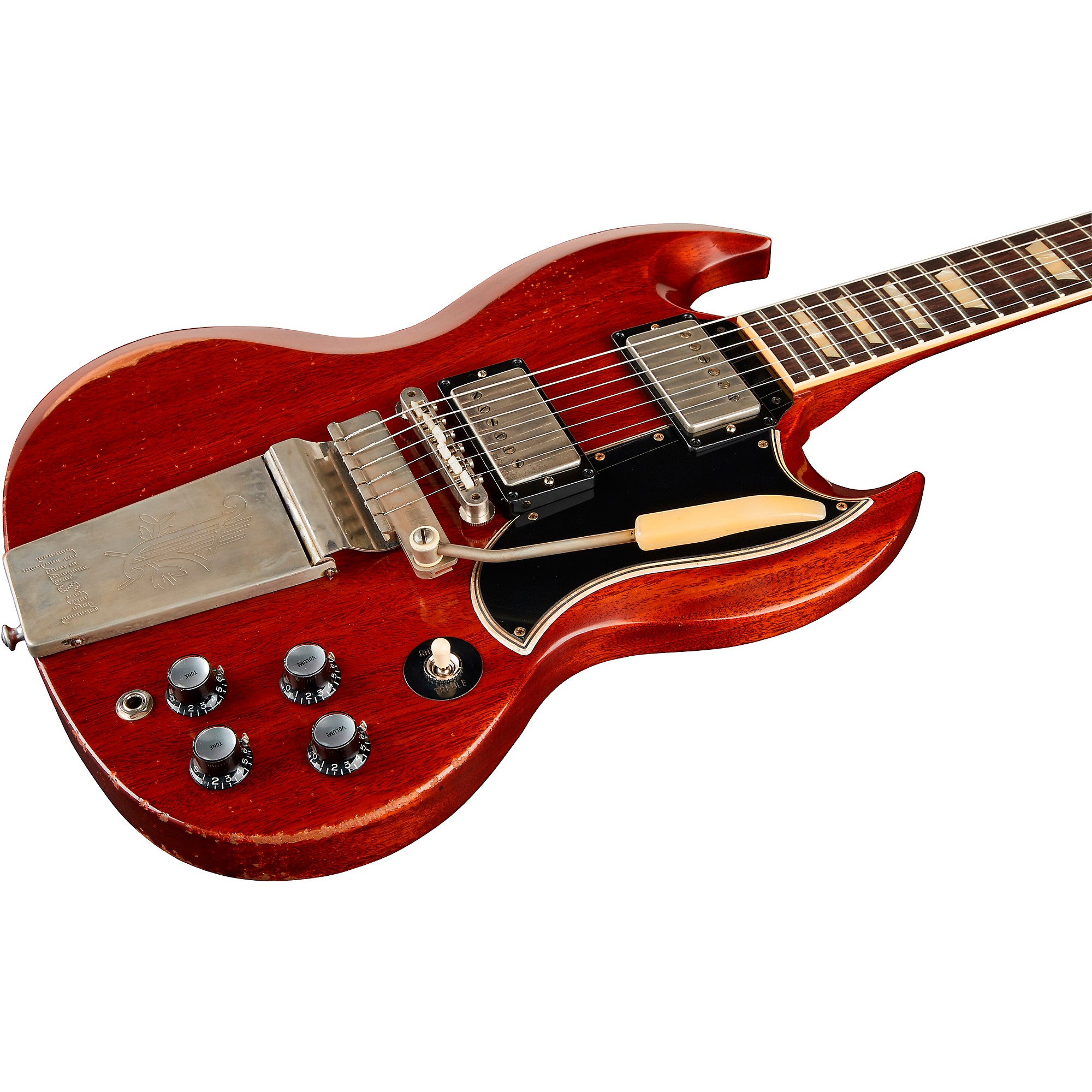 Hard Aged ‘65 SG replica Vibrola-unit Hard Aged '65 SG replica Vibrola-unit Hard Aged '65 SG