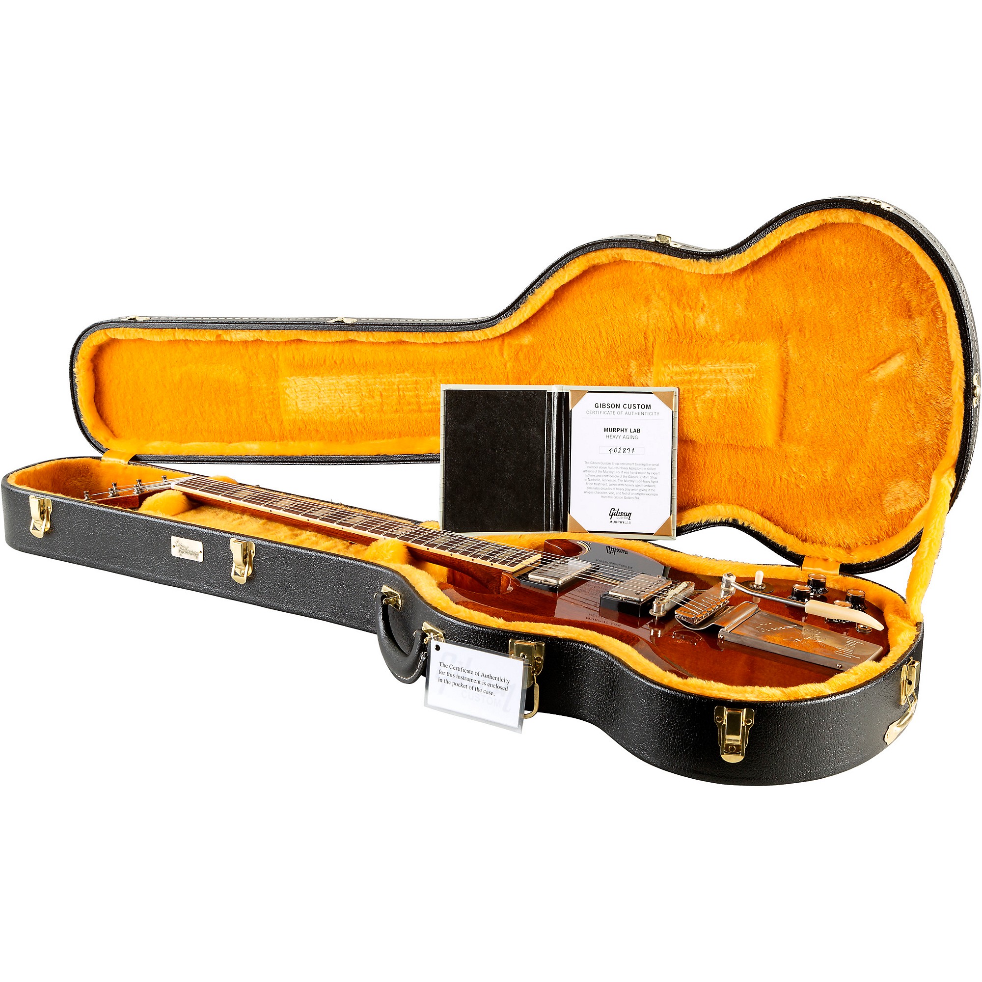 Platinum Gibson Custom Murphy Lab 1964 SG Standard Reissue With