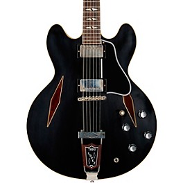 Gibson Custom 1964 Trini Lopez Standard Reissue Ultra-Light Aged Semi-Hollow Electric Guitar Ebony