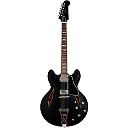 Gibson Custom 1964 Trini Lopez Standard Reissue Ultra-Light Aged Semi-Hollow Electric Guitar Ebony