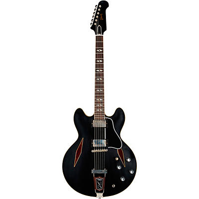 Gibson Custom 1964 Trini Lopez Standard Reissue Ultra-Light Aged Semi-Hollow Electric Guitar Ebony for sale