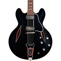 Gibson Custom 1964 Trini Lopez Standard Reissue Ultra-Light Aged Semi-Hollow Electric Guitar Ebony