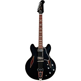 Gibson Custom 1964 Trini Lopez Standard Reissue Ultra-Light Aged Semi-Hollow Electric Guitar Ebony