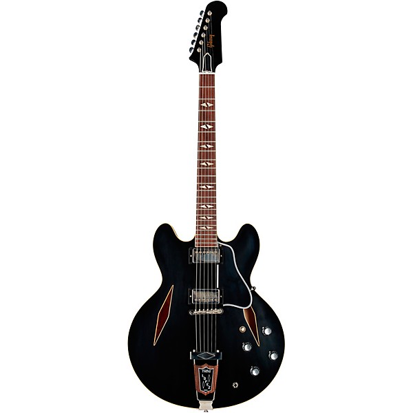 Gibson Custom 1964 Trini Lopez Standard Reissue Ultra-Light Aged Semi-Hollow Electric Guitar Ebony