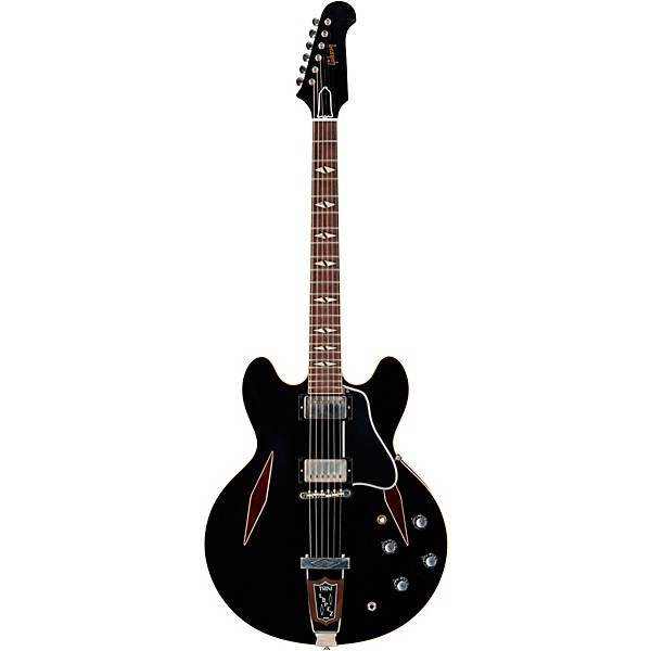 Gibson Custom 1964 Trini Lopez Standard Reissue Ultra-Light Aged Semi-Hollow Electric Guitar Ebony