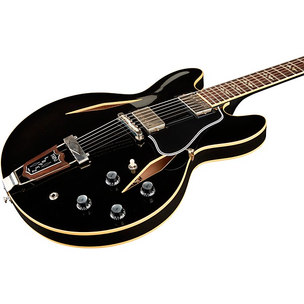 Gibson Custom 1964 Trini Lopez Standard Reissue Ultra-Light Aged Semi-Hollow Electric Guitar Ebony