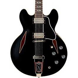 Gibson Custom 1964 Trini Lopez Standard Reissue Ultra-Light Aged Semi-Hollow Electric Guitar Ebony