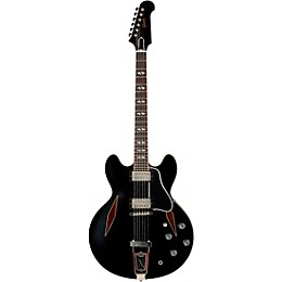 Gibson Custom 1964 Trini Lopez Standard Reissue Ultra-Light Aged Semi-Hollow Electric Guitar Ebony