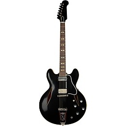 Gibson Custom 1964 Trini Lopez Standard Reissue Ultra-Light Aged Semi-Hollow Electric Guitar Ebony