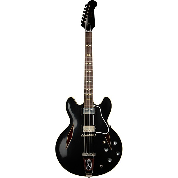 Gibson Custom 1964 Trini Lopez Standard Reissue Ultra-Light Aged Semi-Hollow Electric Guitar Ebony