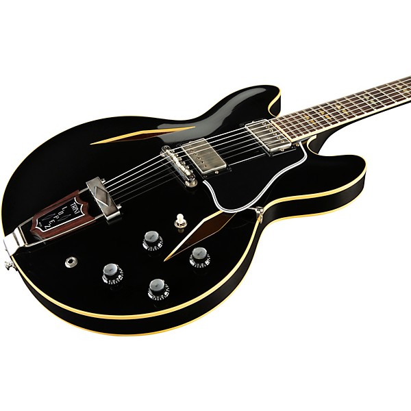 Gibson Custom 1964 Trini Lopez Standard Reissue Ultra-Light Aged Semi-Hollow Electric Guitar Ebony