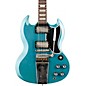 Gibson Custom Murphy Lab 1964 SG Standard Reissue With Maestro Vibrola Light Aged Electric Guitar Antique Pelham Blue thumbnail