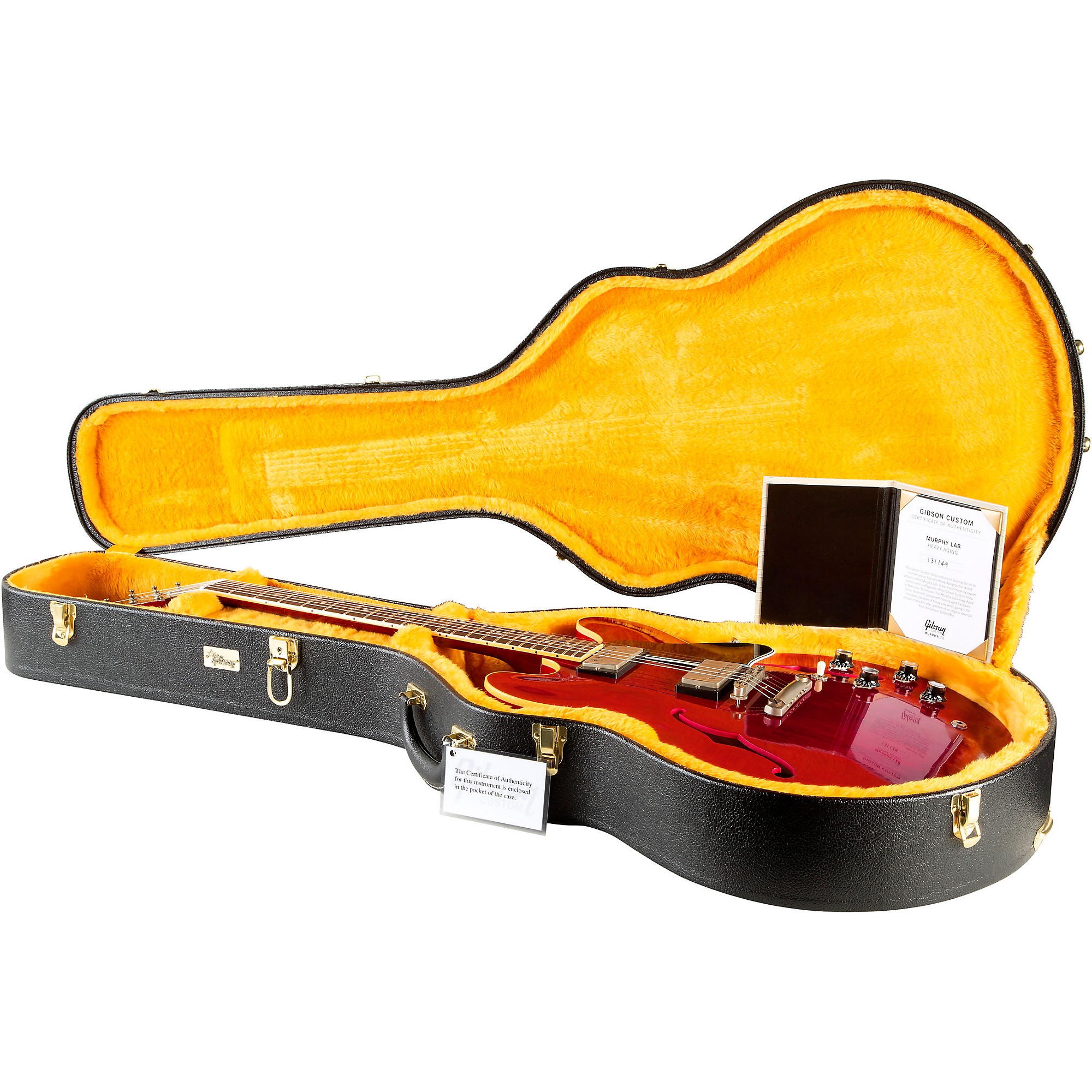 ギター Gibson Murphy Lab Heavy heavyAging ES335 Gibson CS Murphy Lab 1958 ES-335 Heavy Aged Reissue Electric