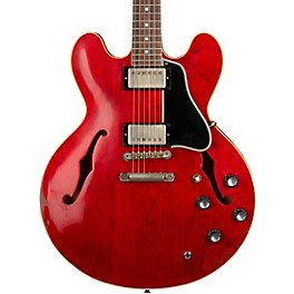 Gibson Custom Murphy Lab 1961 ES-335 Reissue Heavy Aged Semi-Hollow Electric Guitar Cherry