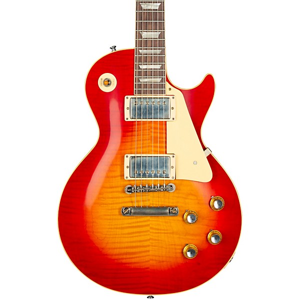 Gibson Custom Murphy Lab 1960 Les Paul Standard Reissue Ultra Light Aged Electric Guitar Wide Tomato Burst