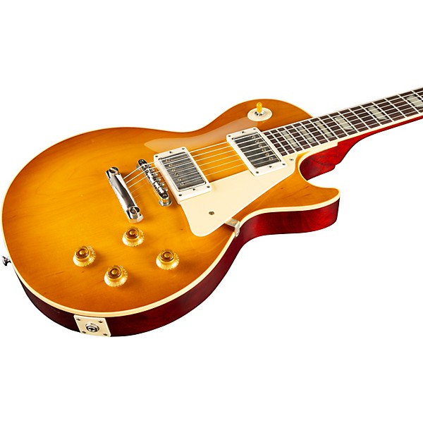 Gibson Custom Murphy Lab 1960 Les Paul Standard Reissue Ultra Light Aged Electric Guitar Wide Tomato Burst