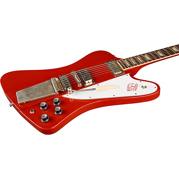 Gibson Custom Murphy Lab 1963 Firebird V With Maestro Vibrola Ultra Light Aged Electric Guitar Ember Red