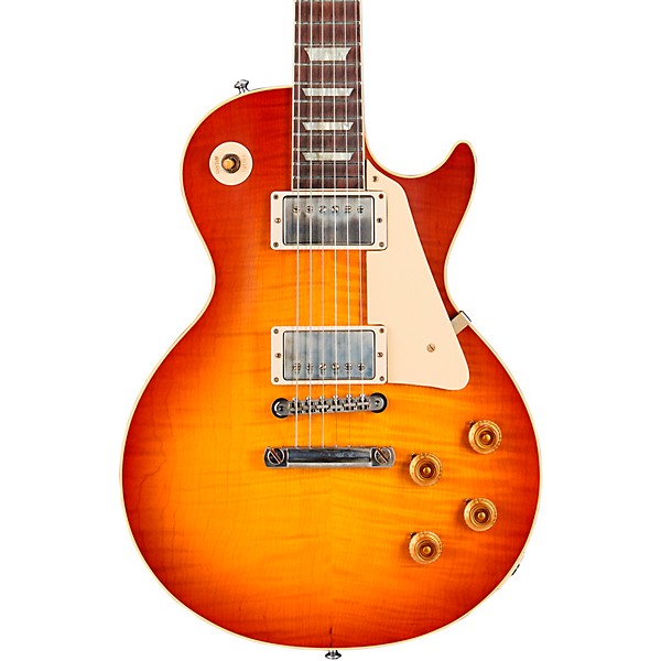 Gibson Custom Murphy Lab 1959 Les Paul Standard Reissue Ultra Light Aged  Electric Guitar Sunrise Tea Burst