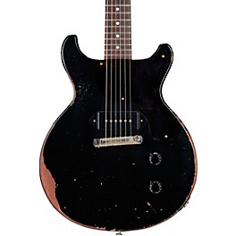 Gibson Custom Murphy Lab 1960 Les Paul Junior Double-Cut Reissue Ultra Heavy Aged Electric Guitar Ebony