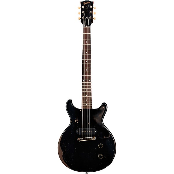 Gibson Custom Murphy Lab 1960 Les Paul Junior Double-Cut Reissue Ultra Heavy Aged Electric Guitar Ebony