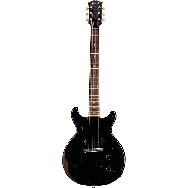 Gibson Custom Murphy Lab 1960 Les Paul Junior Double-Cut Reissue Ultra Heavy Aged Electric Guitar Ebony