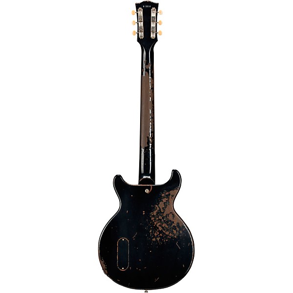 Gibson Custom Murphy Lab 1960 Les Paul Junior Double-Cut Reissue Ultra Heavy Aged Electric Guitar Ebony