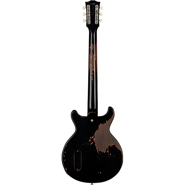 Gibson Custom Murphy Lab 1960 Les Paul Junior Double-Cut Reissue Ultra Heavy Aged Electric Guitar Ebony