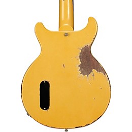 Gibson Custom Murphy Lab 1960 Les Paul Junior Double-Cut Reissue Ultra Heavy Aged Electric Guitar TV Yellow