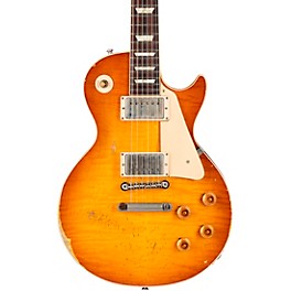 Gibson Custom Murphy Lab 1959 Les Paul Standard Reissue Ultra Heavy Aged Electric Guitar Lemon Burst