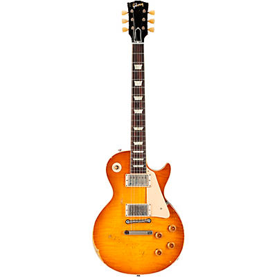 Gibson Custom Murphy Lab 1959 Les Paul Standard Reissue Ultra Heavy Aged Electric Guitar Lemon Burst for sale