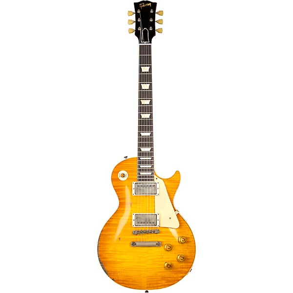 Gibson Custom Murphy Lab 1959 Les Paul Standard Reissue Ultra Heavy Aged Electric Guitar Lemon Burst