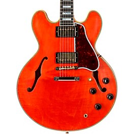 Gibson Custom Murphy Lab 1959 ES-355 Reissue Stopbar Light Aged Semi-Hollow Electric Guitar Watermelon Red