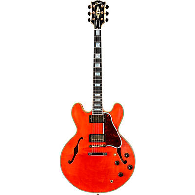 Gibson Custom Murphy Lab 1959 Es-355 Reissue Stop Bar Light Aged Semi-Hollow Electric Guitar Watermelon Red for sale