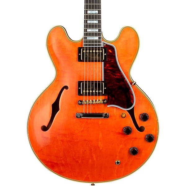 Gibson Custom Murphy Lab 1959 ES-355 Reissue Stopbar Light Aged Semi-Hollow Electric Guitar Watermelon Red