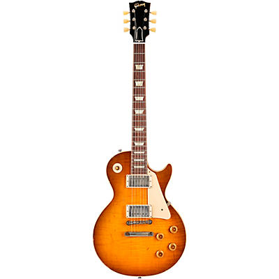 Gibson Custom Murphy Lab 1959 Les Paul Standard Reissue Heavy Aged Electric Guitar Golden Poppy Burst for sale