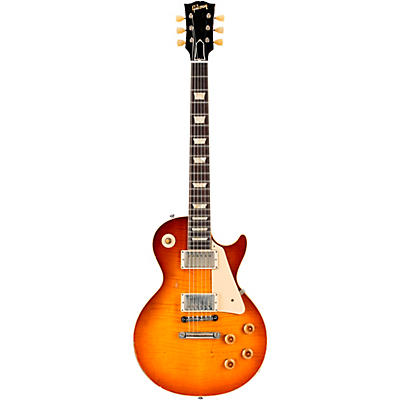 Gibson Custom Murphy Lab 1959 Les Paul Standard Reissue Heavy Aged Electric Guitar Slow Iced Tea Fade for sale