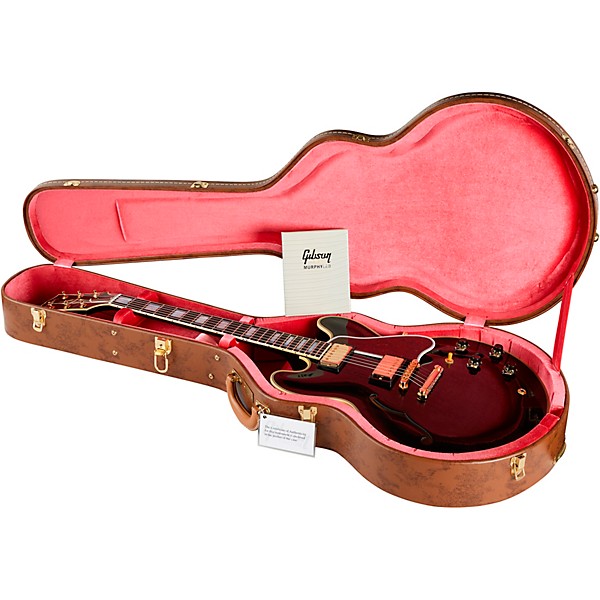 Gibson Custom Murphy Lab 1959 ES-355 Reissue Ultra Light Aged Semi-Hollow Electric Guitar Ebony