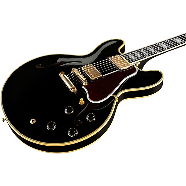 Gibson Custom Murphy Lab 1959 ES-355 Reissue Ultra Light Aged Semi-Hollow Electric Guitar Ebony