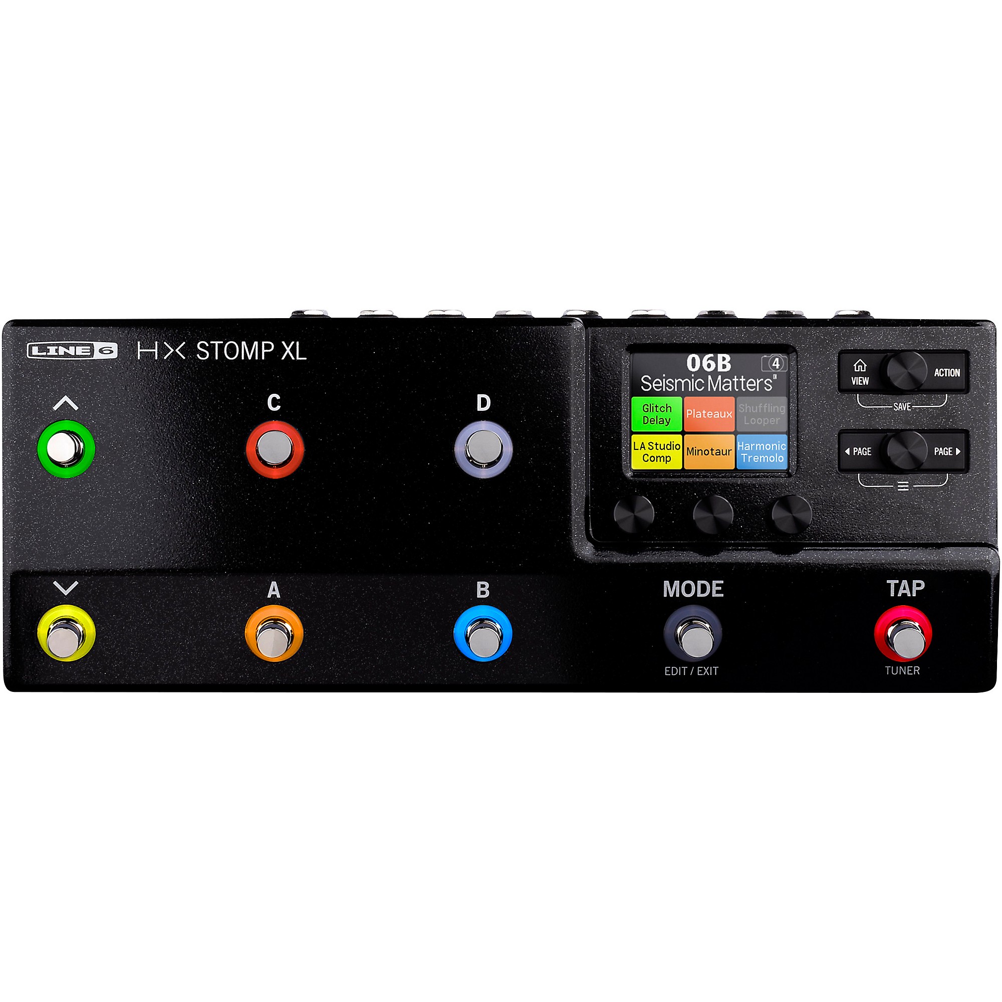 Line 6 HX Stomp XL Multi-Effects Pedal Black | Guitar Center