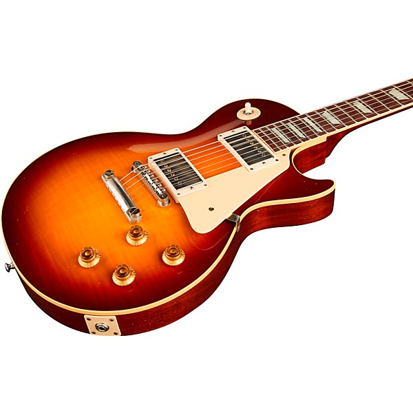 Gibson Custom Murphy Lab 1959 Les Paul Standard Reissue Light Aged Electric Guitar Cherry Teaburst